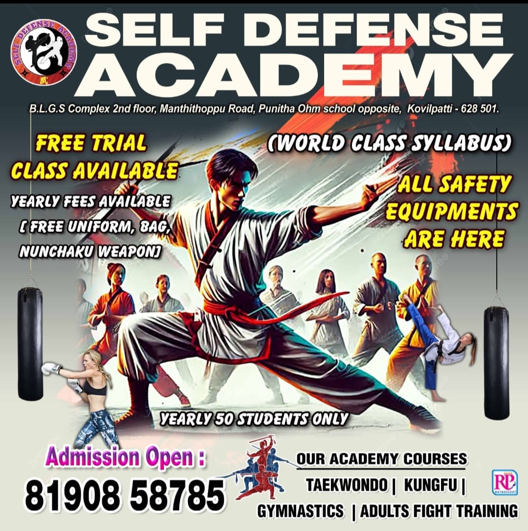 Kovilpatti Self Defense Academy School of Martialarts