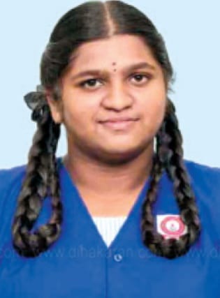   பிளஸ்2 பொதுத்தேர்வு முடிவு: 600-க்கு 599 மதிப்பெண் பெற்ற மாணவி ஓவியாஞ்சலி