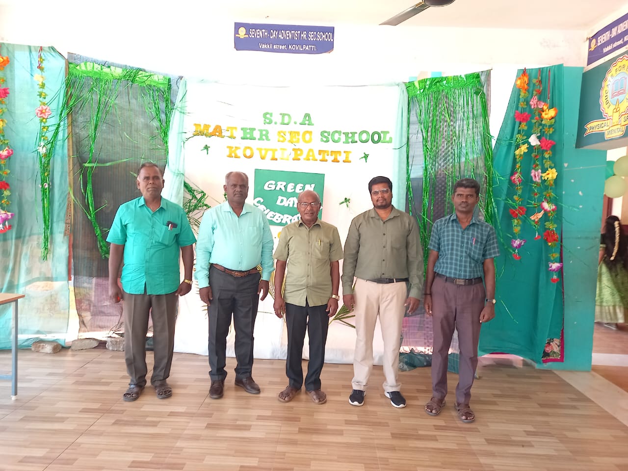 கோவில்பட்டி SDA பதின்ம மேல்நிலைப் பள்ளியில் பசுமை நாள்