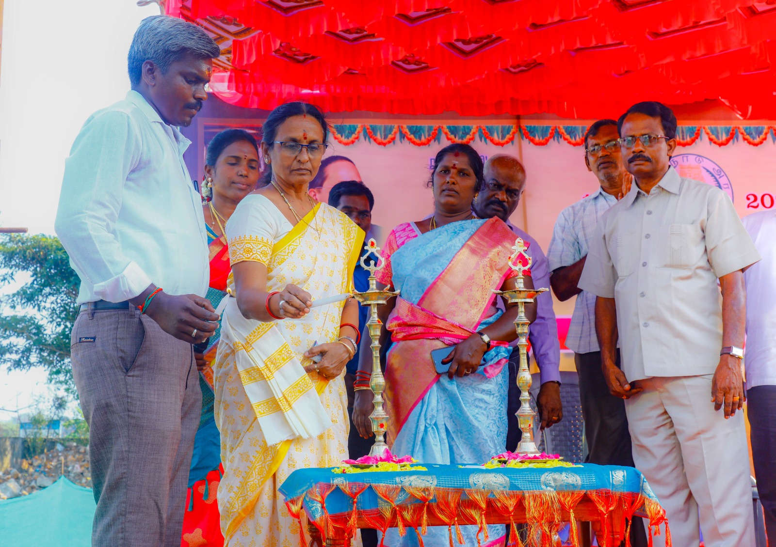 விழுப்புரம் மாவட்டம் வி.சாத்தனூர் அரசு ஆதிதிராவிடர் நல ஆரம்பப் பள்ளி நூற்றாண்டு விழா கொண்டாட்டம்
