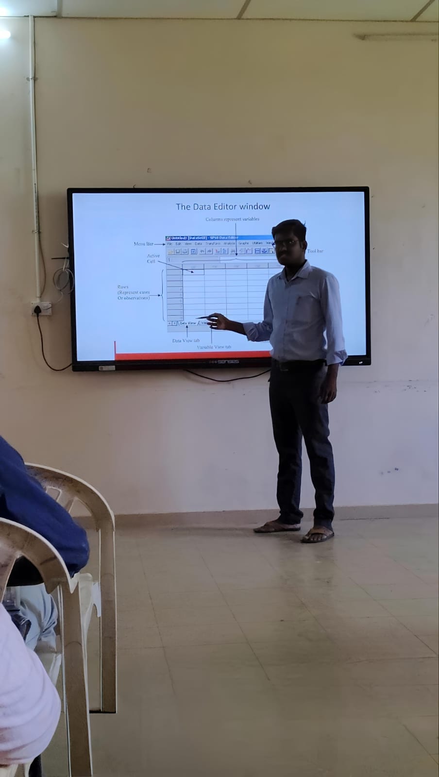 கோவில்பட்டி கே.ஆர்.கலை மற்றும் அறிவியல் கல்லூரியில் ஒருநாள் சமூக அறிவியலுக்கான புள்ளியியல் தொகுப்பு (SPSS) மென்பொருள் பயிலரங்கம் நடைபெற்றது!