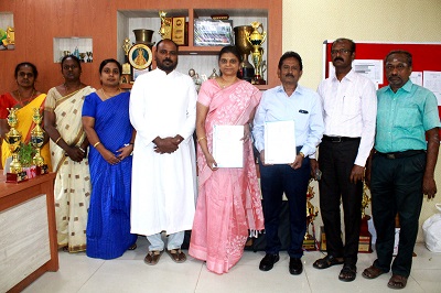 தூத்துக்குடி வ.உ.சிதம்பரம் கல்லூரி மற்றும் செயின்ட் தாமஸ் மெட்ரிக் மேல்நிலைப் பள்ளி இடையே புரிந்துணர்வு ஒப்பந்தம் கையெழுத்து: