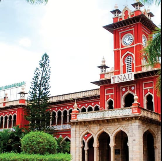தமிழ்நாடு வேளாண்மை பல்கலைக்கழகத்தின் இளங்கலை மாணவர் சேர்க்கைக்கான தரவரிசைப் பட்டியலை தஞ்சையில் அமைச்சர் வினோத் வெளியிட்டார்!