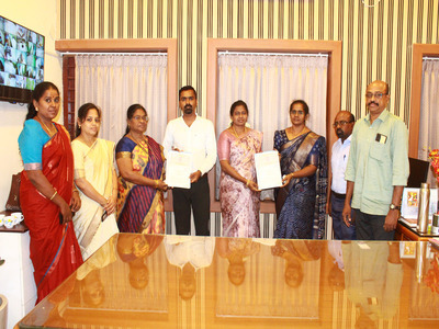 தூத்துக்குடி வ. உ. சிதம்பரம் கல்லூரி மற்றும் தூத்துக்குடி துறைமுக மேல்நிலைப் பள்ளி இடையே புரிந்துணர்வு ஒப்பந்தம் கையெழுத்து!